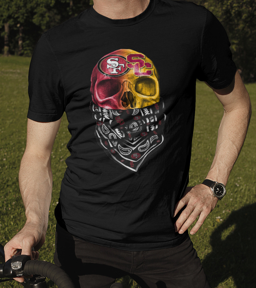 Sf Sc Skull Bandana T-Shirt