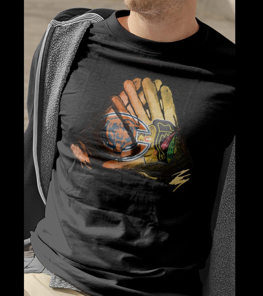 Bears And Blackhawks For Life Fol 006 T-Shirt