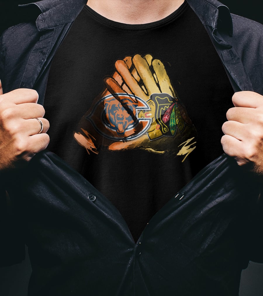 Bears And Blackhawks For Life Fol 006 T-Shirt