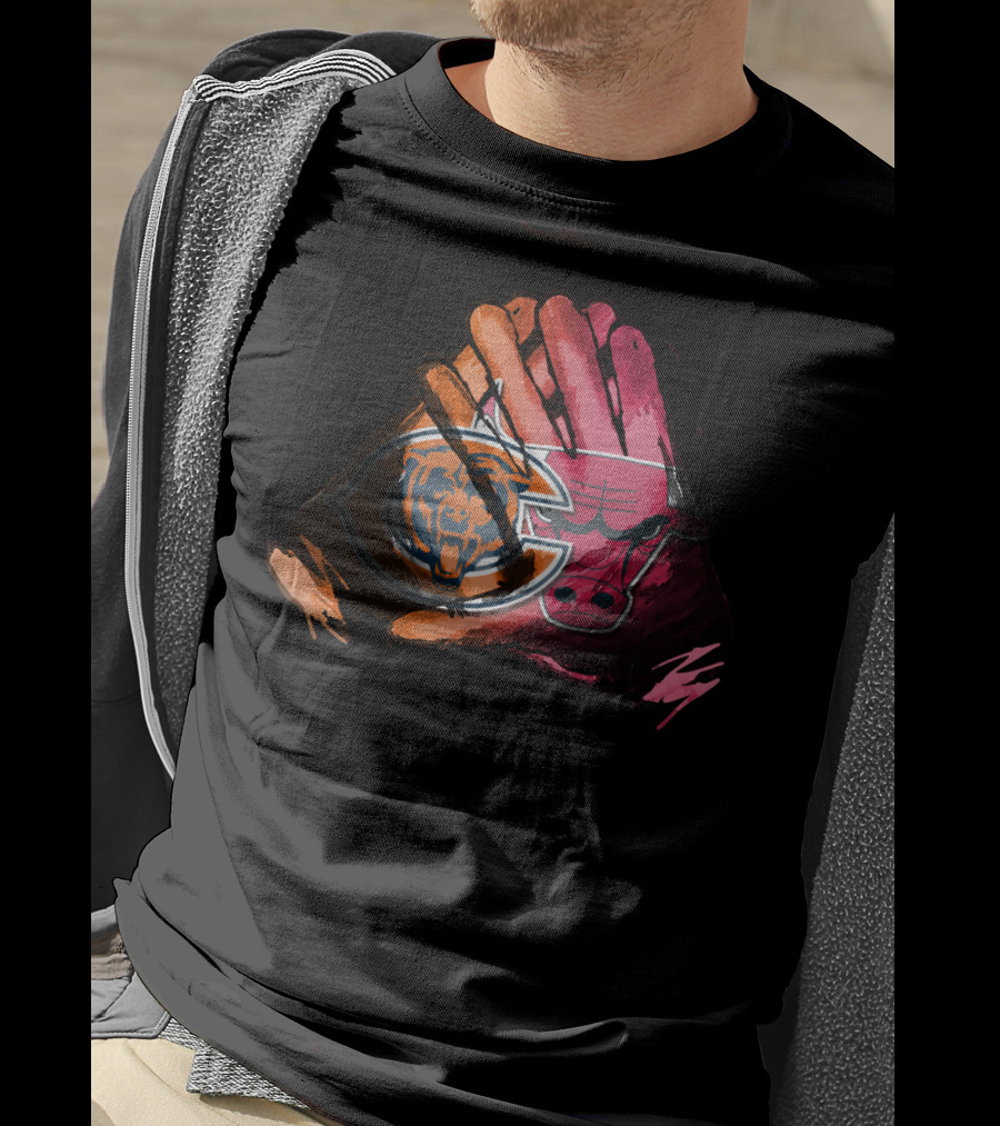 Bears And Bulls For Life Fan T-Shirt