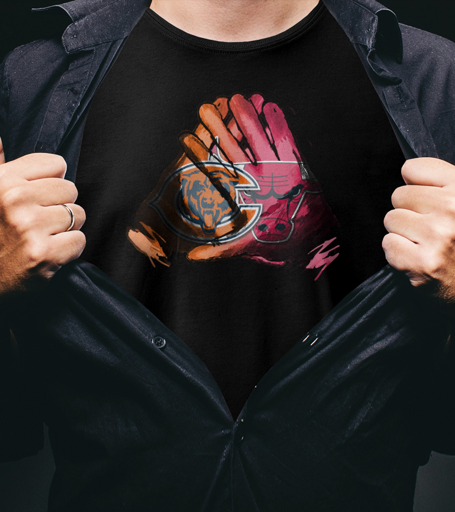 Bears And Bulls For Life Fan T-Shirt