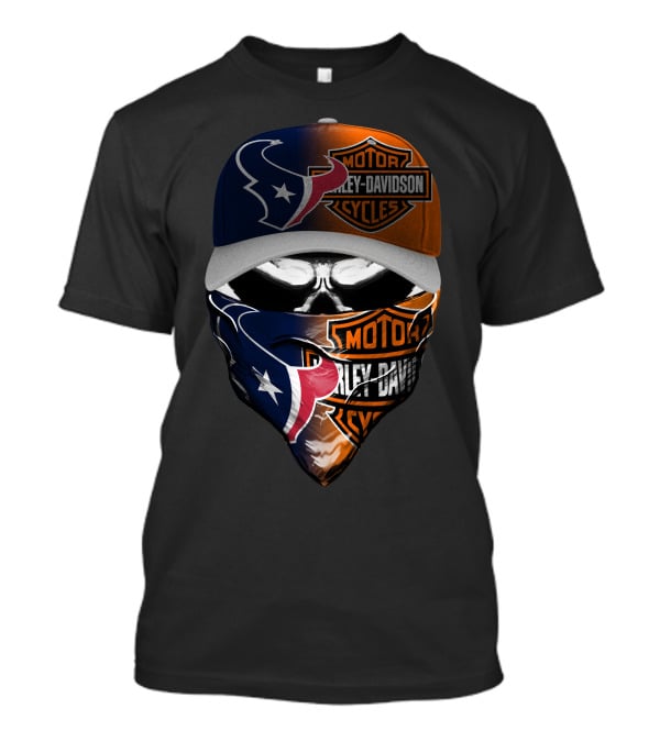 Houston Texans Harley Davidson Crossover Fan Gear T-Shirt