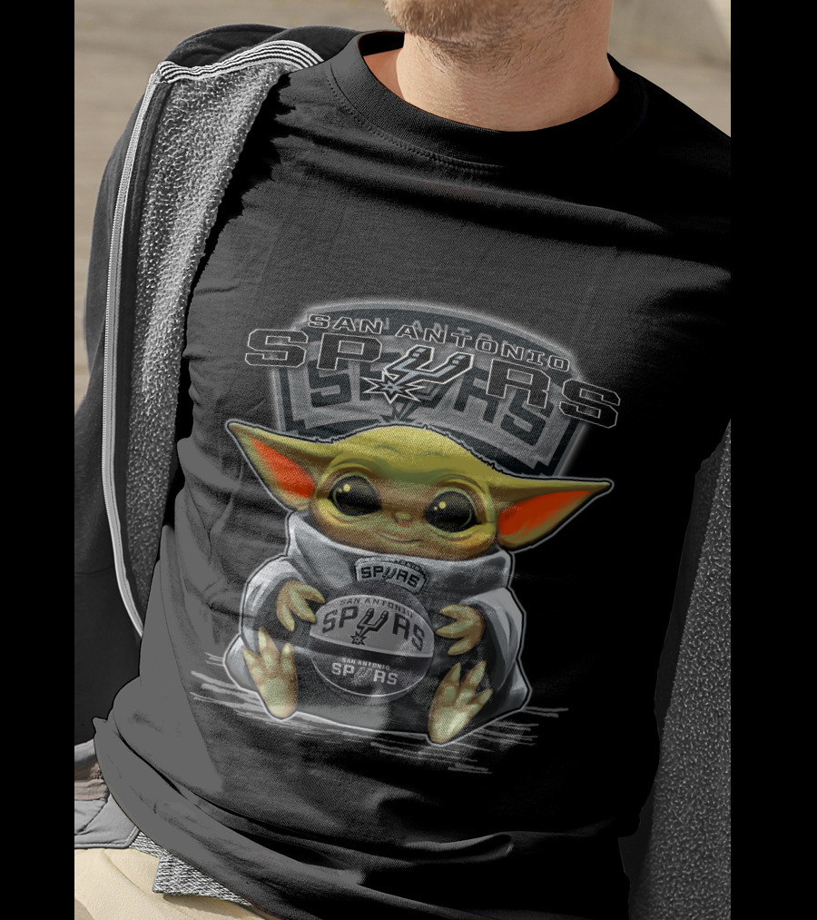 San Antonio Spurs Yoda 93 Baby Alien T-Shirt