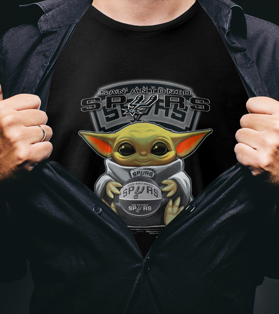San Antonio Spurs Yoda 93 Baby Alien T-Shirt