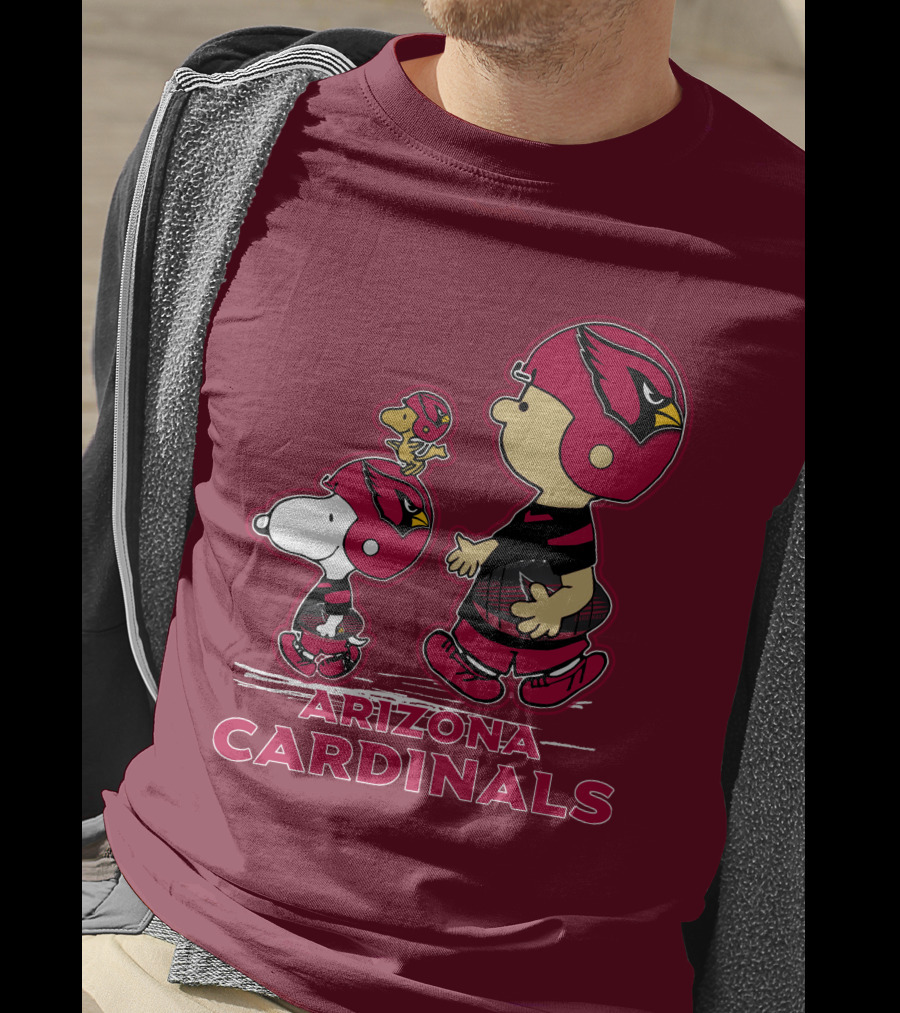 Arizona Cardinals Snpfootball Characters T-Shirt