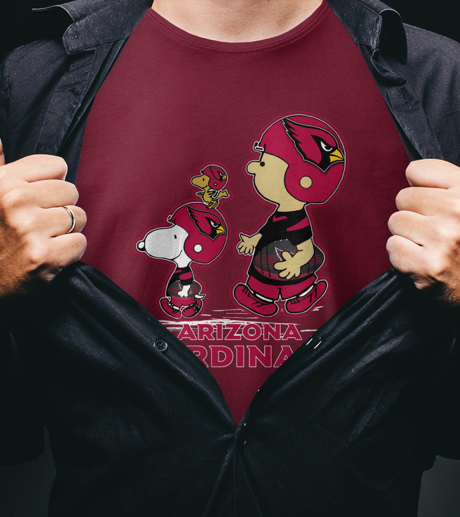 Arizona Cardinals Snpfootball Characters T-Shirt
