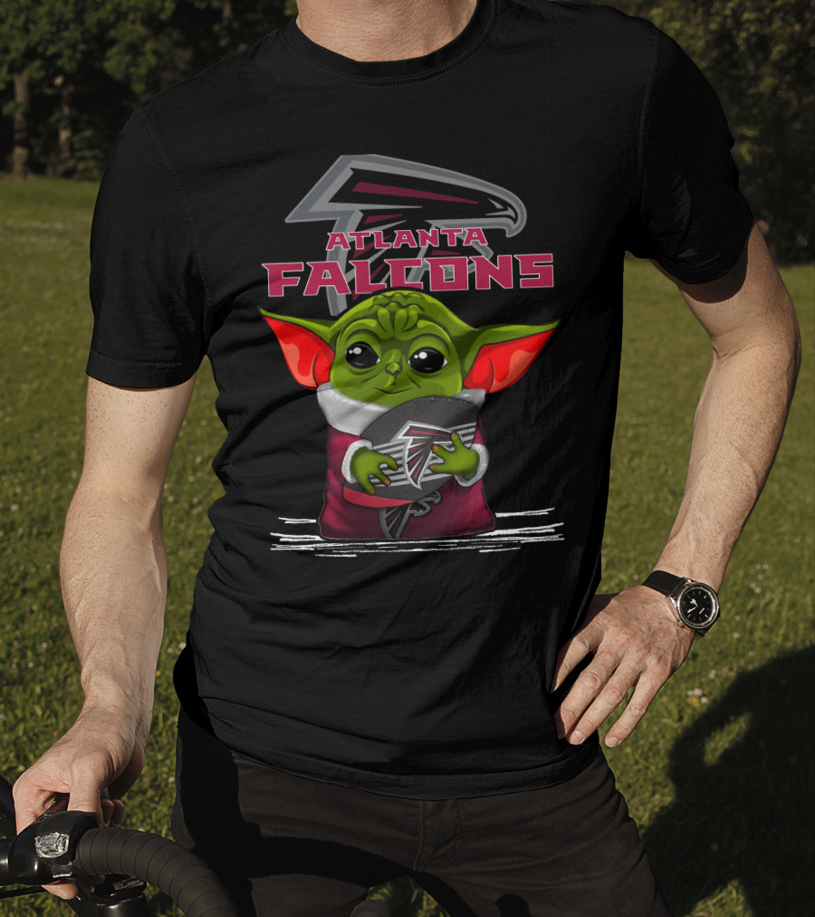 Atlanta Falcons Yoda Football Fan T-Shirt
