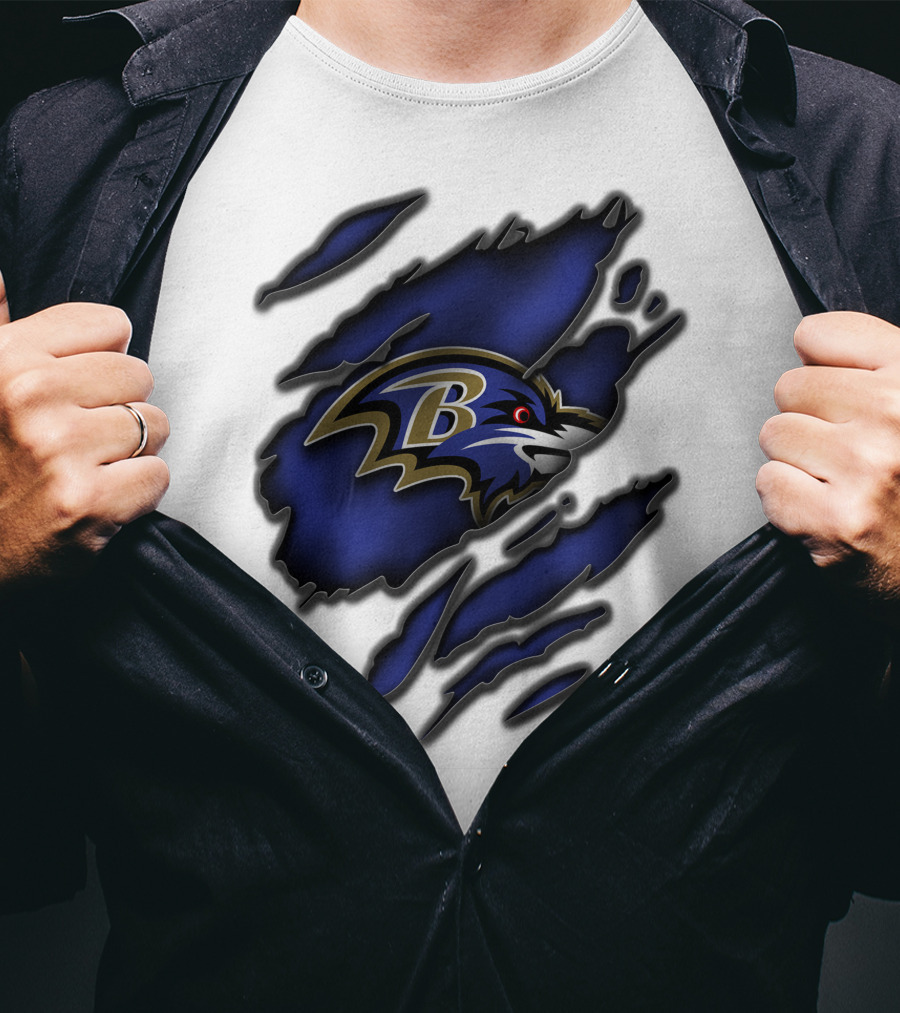 Baltimore Ravens Torn Claw T-Shirt
