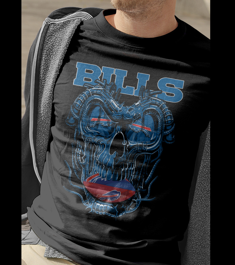 Bills Dragonskull Buffalo Bills T-Shirt