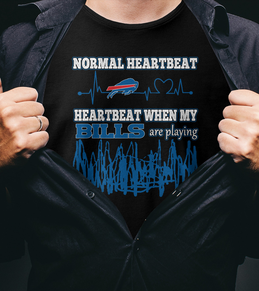 Normal Heartbeat Heartbeat When My Bills Are Playing T-Shirt