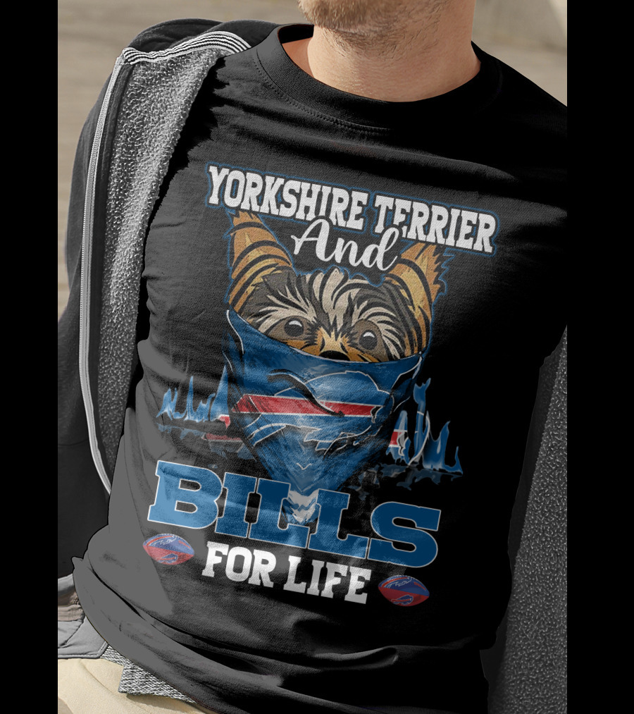 Yorkshire Terrier And Bills For Life T-Shirt