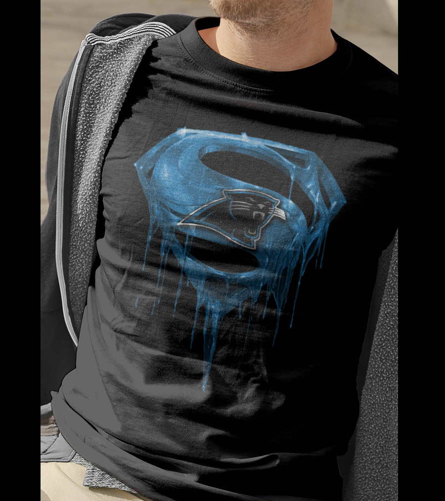 Carolina Panthers Superman Ice T-Shirt
