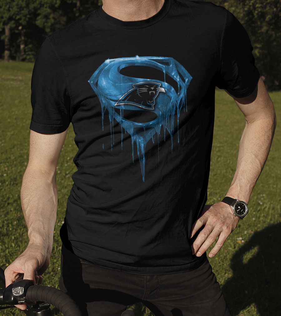 Carolina Panthers Superman Ice T-Shirt