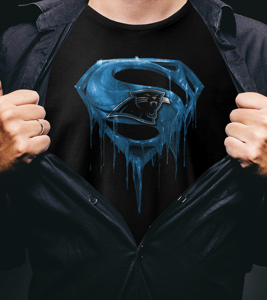 Carolina Panthers Superman Ice T-Shirt
