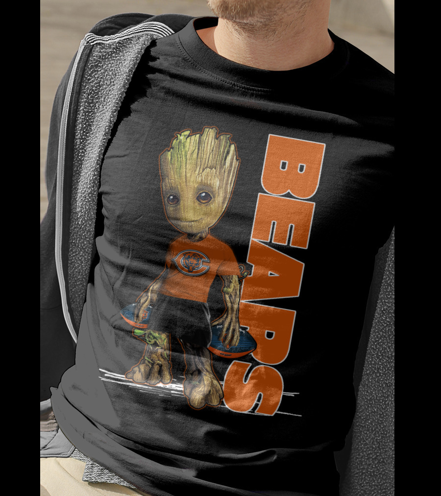 Groot Chicago Bears Football T-Shirt
