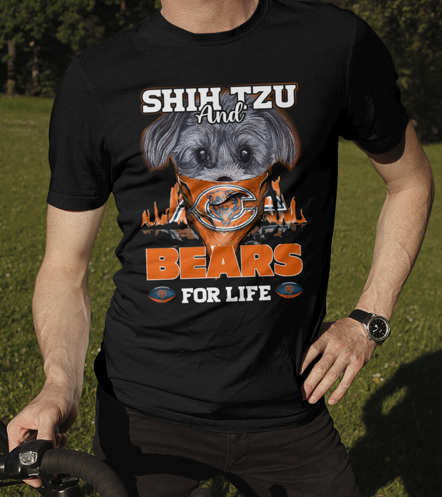 Shih Tzu And Bears For Life T-Shirt