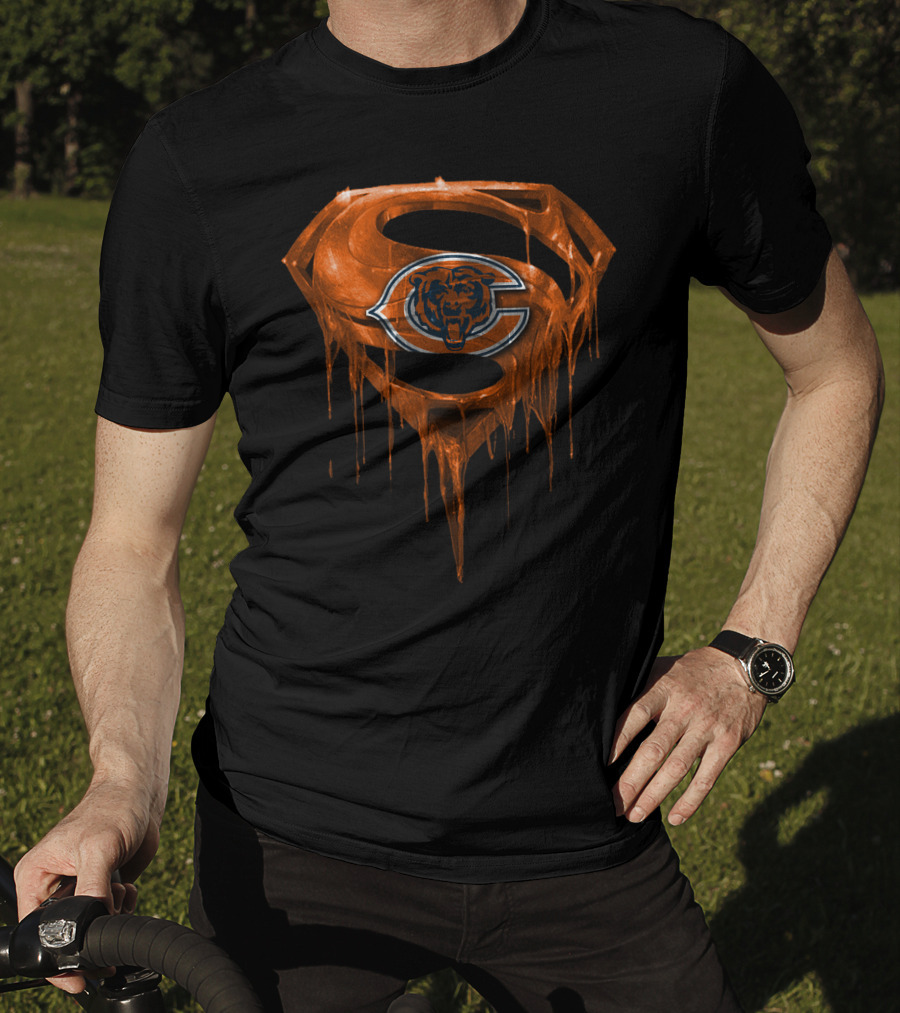 Chicago Bears Superhero Crossover T-Shirt