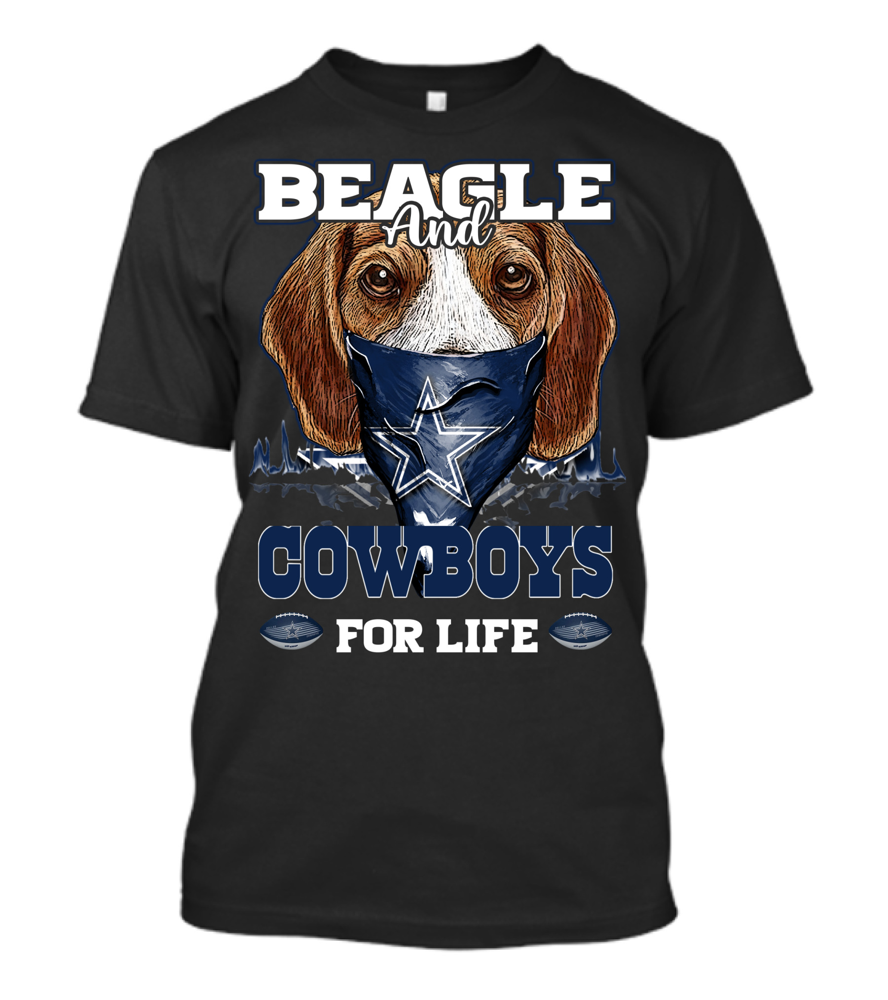 Beagle And Cowboys For Life T-Shirt