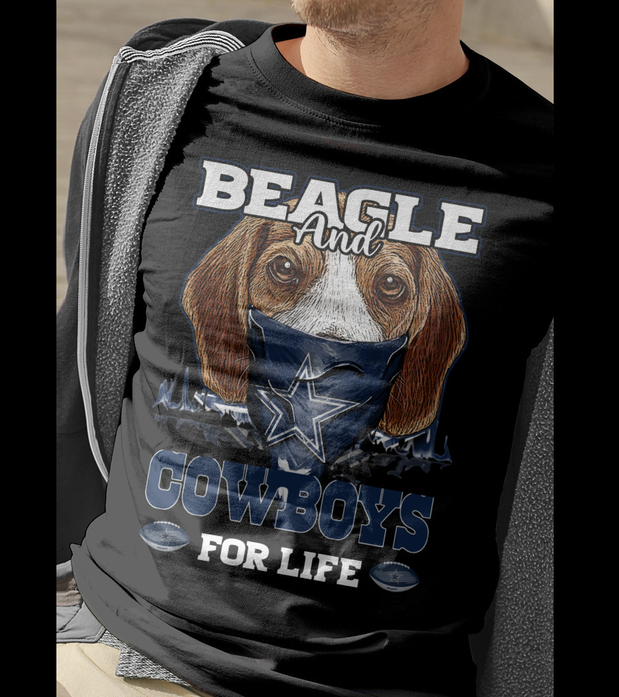 Beagle And Cowboys For Life T-Shirt