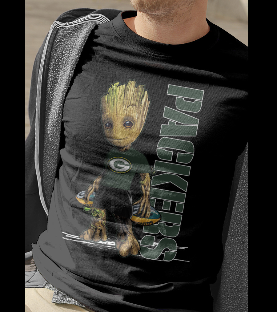 Groot Green Bay Packers Football Fans T-Shirt