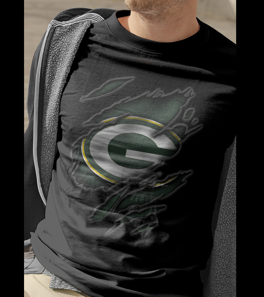 Green Bay Packers Ripped T-Shirt