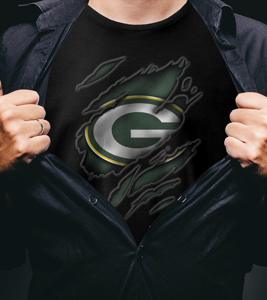 Green Bay Packers Ripped T-Shirt