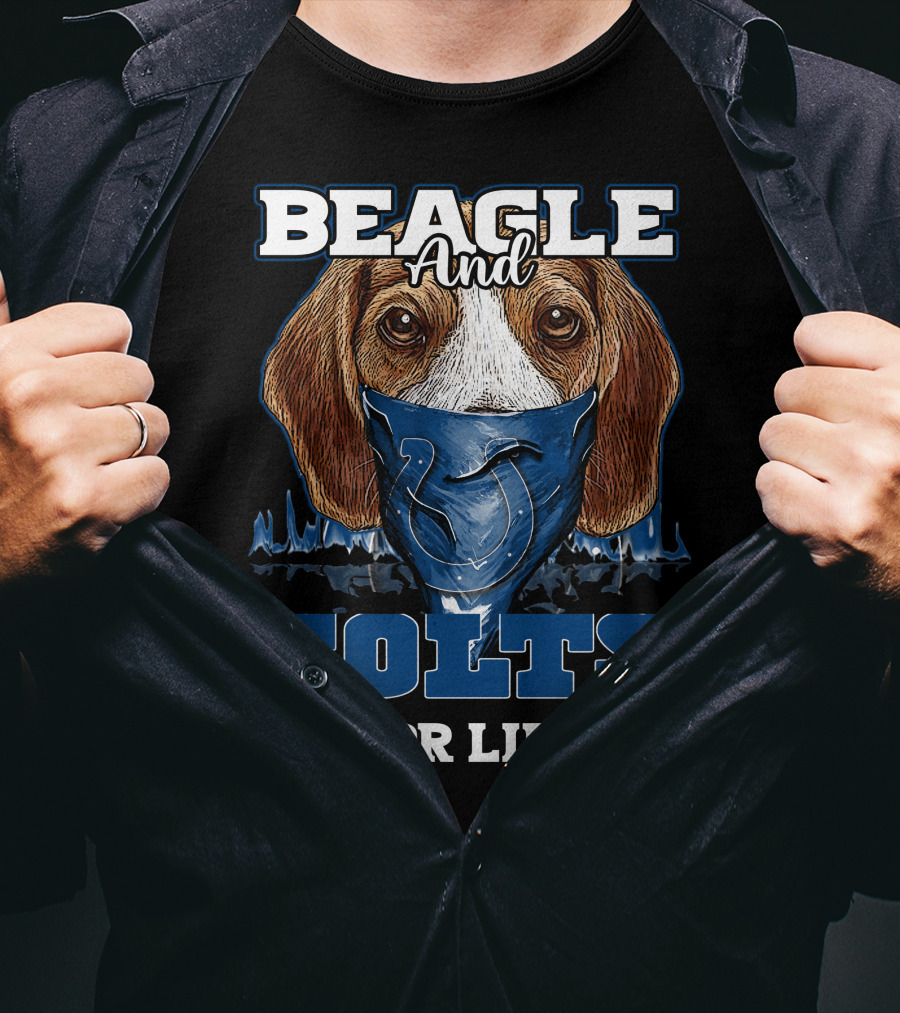 Beagle And Colts For Life T-Shirt