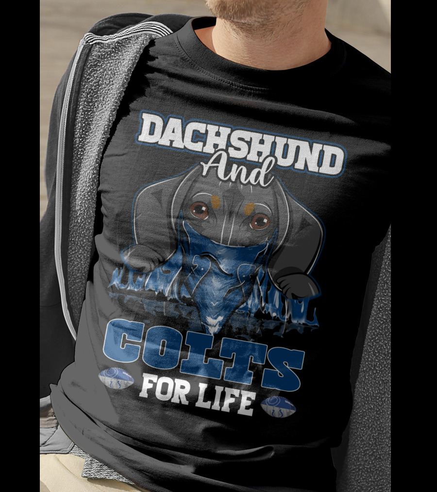 Dachshund And Colts For Life T-Shirt