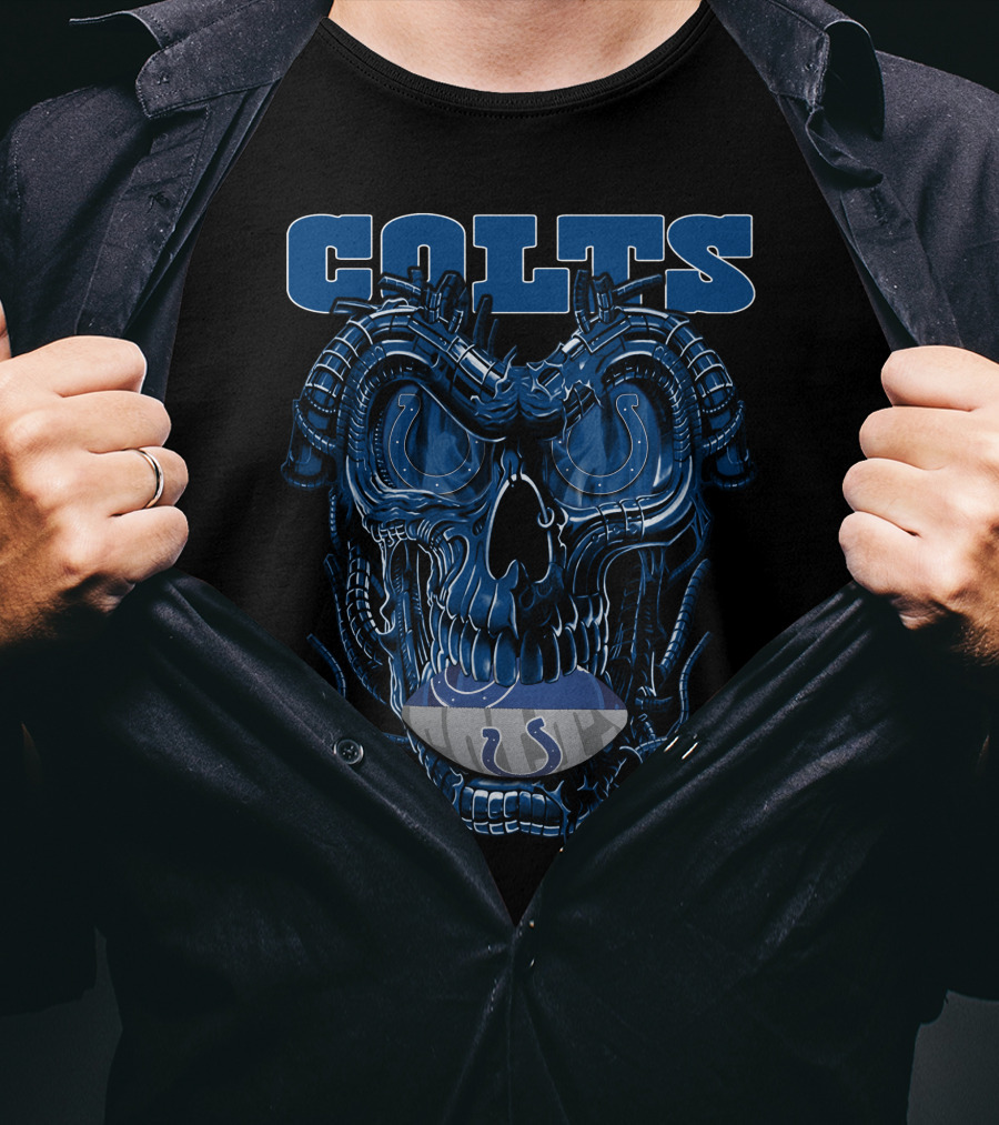 Colts Dragonskull Indianapolis Colts T-Shirt