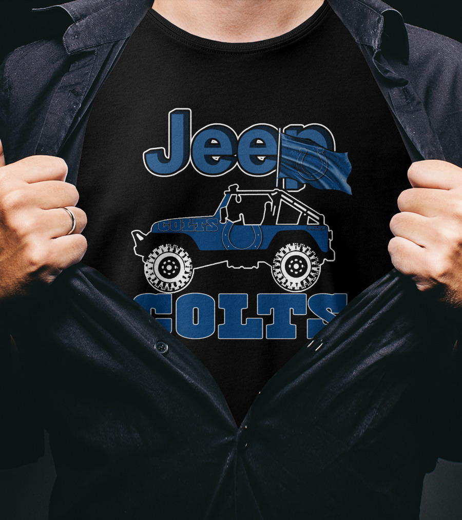 Jeep Colts Indianapolis NFL Fan Gear T-Shirt