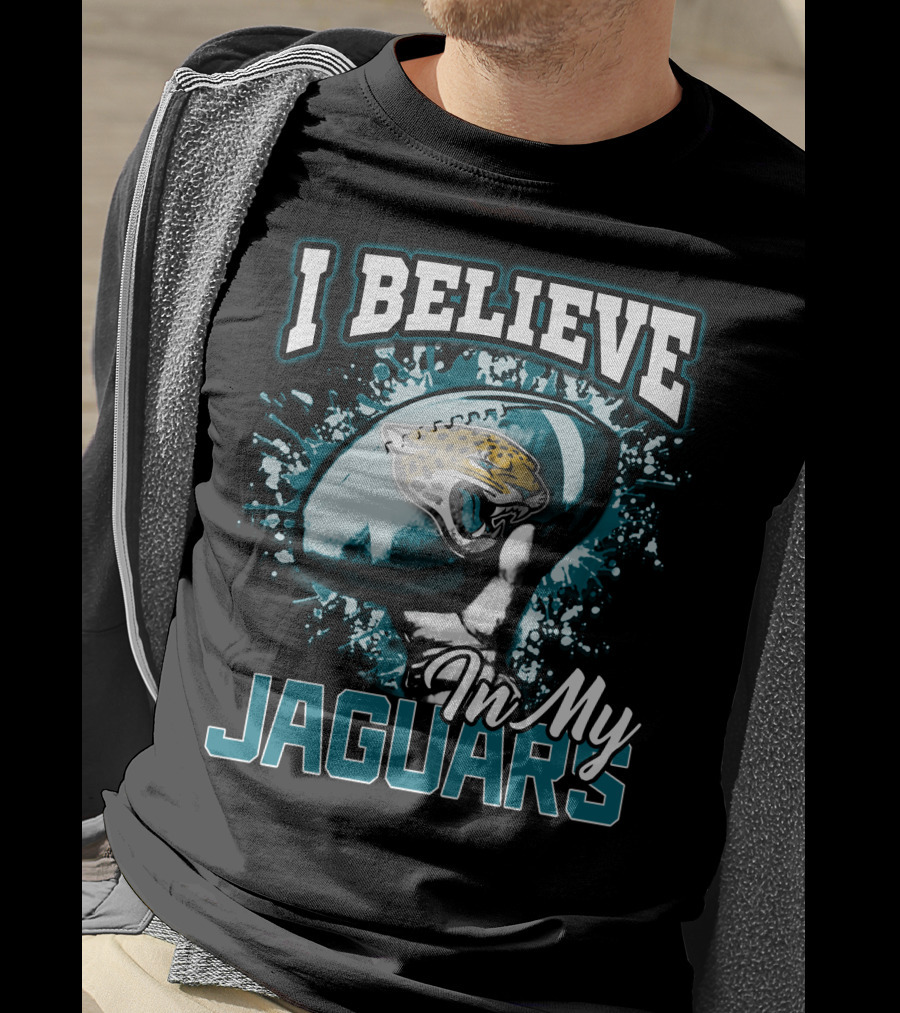 I Believe In My Jaguars Jacksonville Football Fan Support T-Shirt