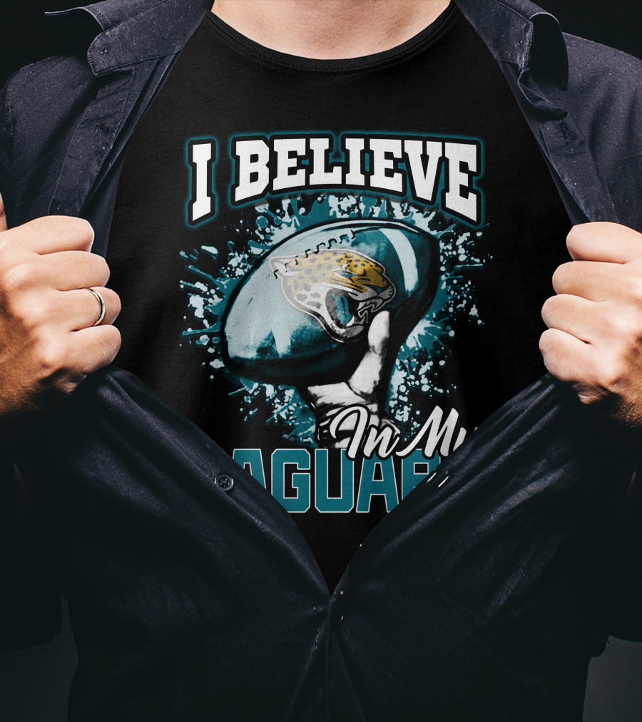 I Believe In My Jaguars Jacksonville Football Fan Support T-Shirt