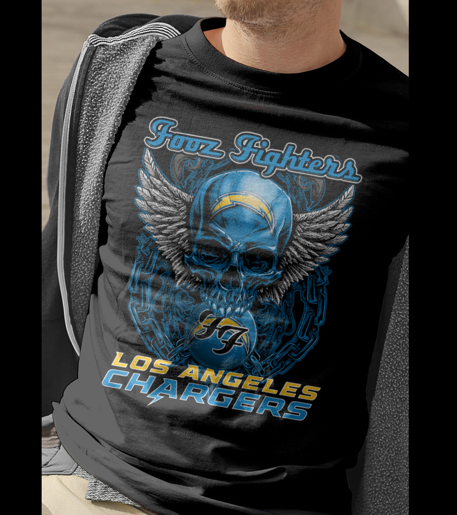 Foo Fighters Los Angeles Chargers T-Shirt