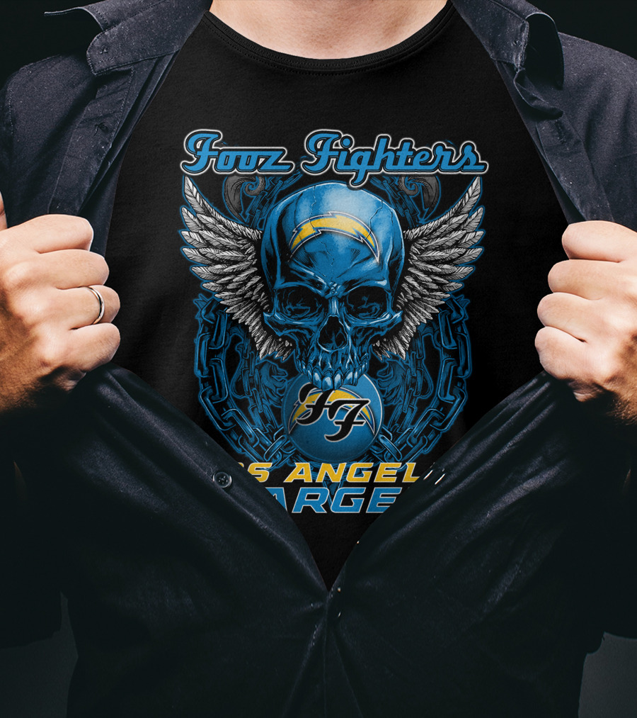 Foo Fighters Los Angeles Chargers T-Shirt