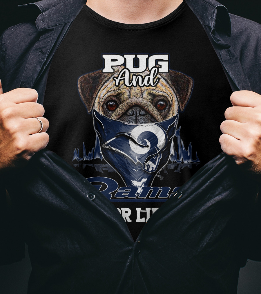Pug And Rams For Life T-Shirt