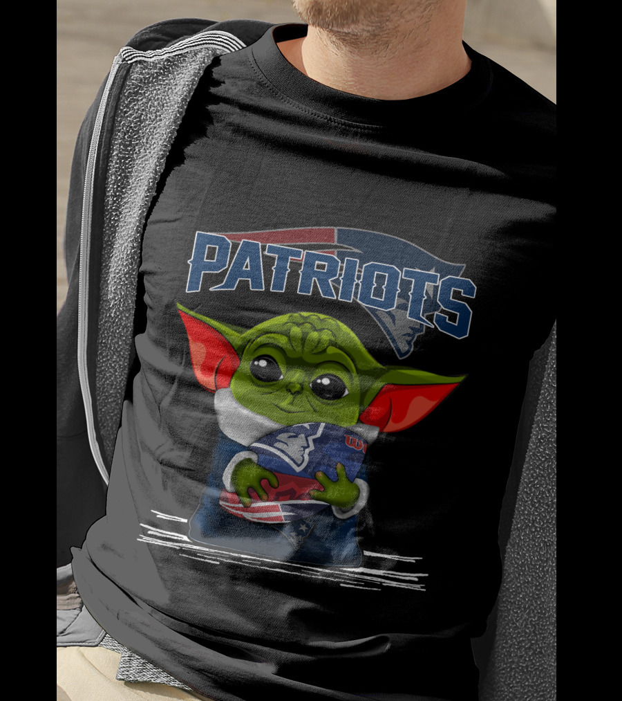 Yoda New England Patriots Football Character T-Shirt