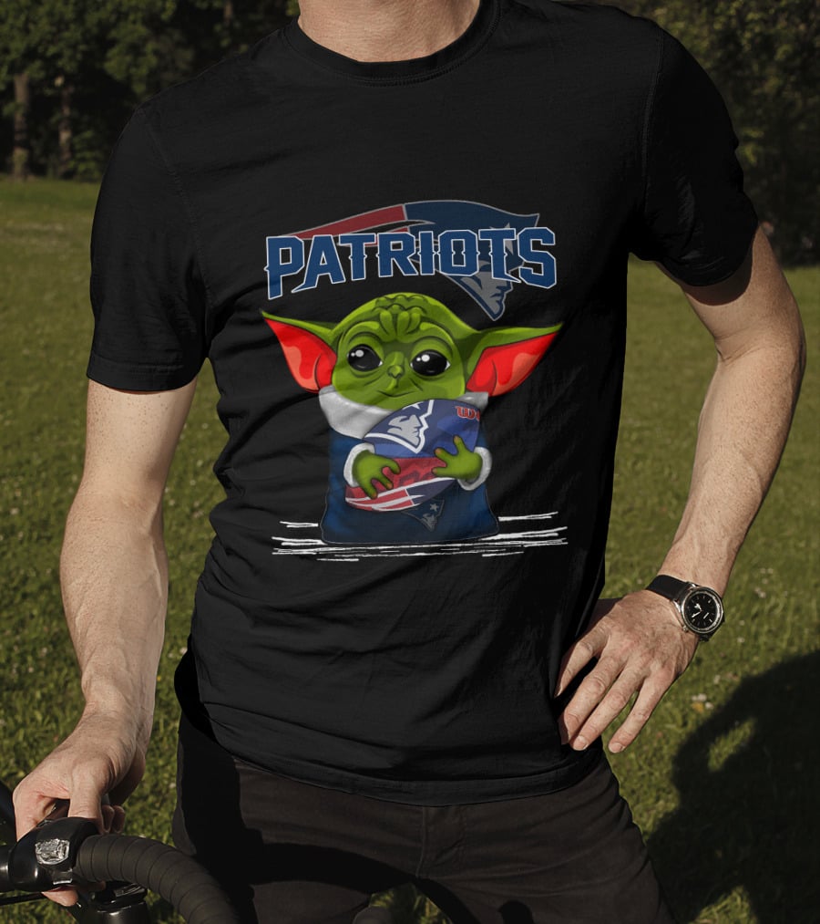 Yoda New England Patriots Football Character T-Shirt