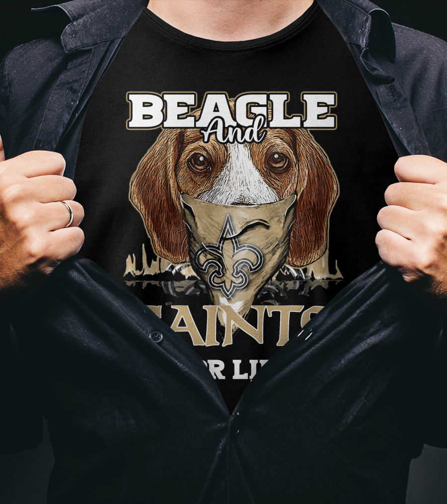 Beagle And Saints For Life T-Shirt