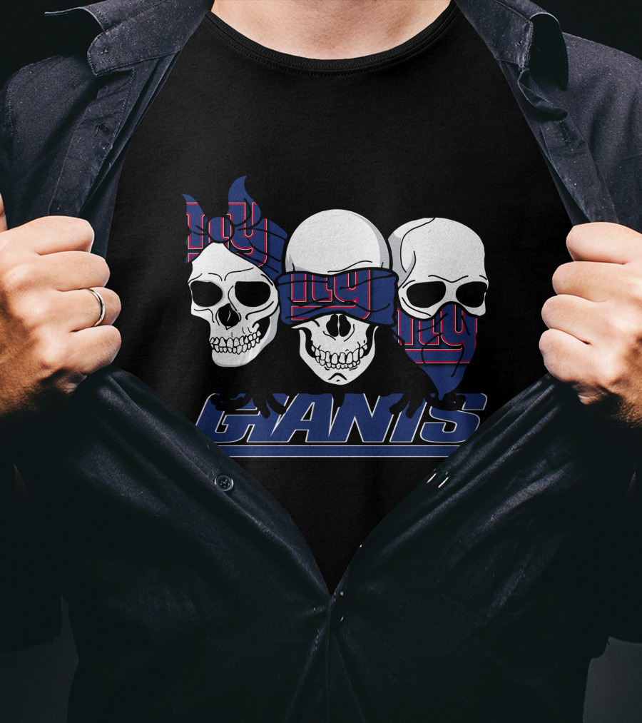 3 Skull Giants New York T-Shirt