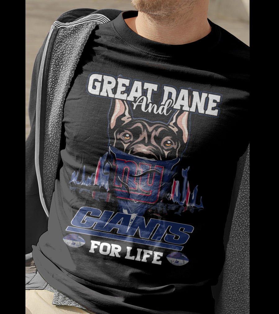 Great Dane And Giants For Life New York T-Shirt