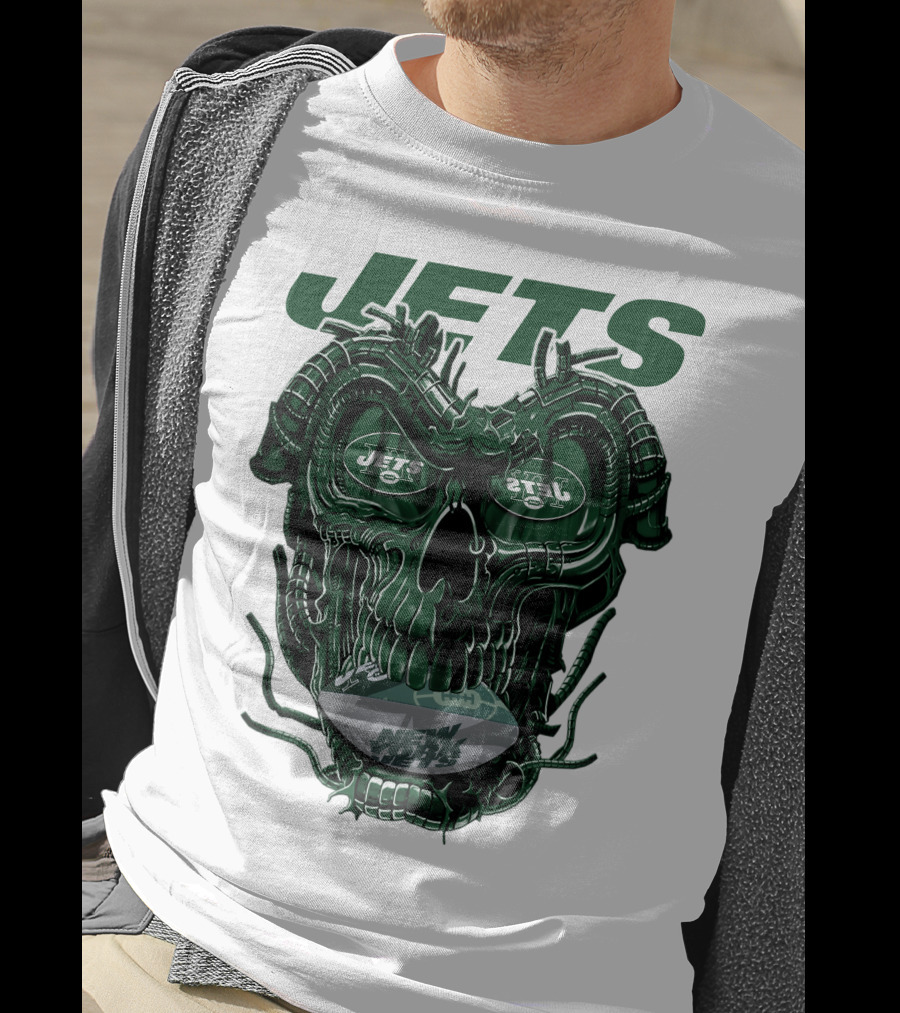 Jets Dragonskull New York Football T-Shirt