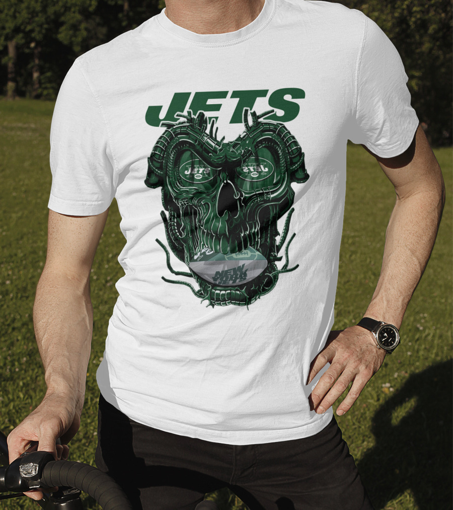 Jets Dragonskull New York Football T-Shirt