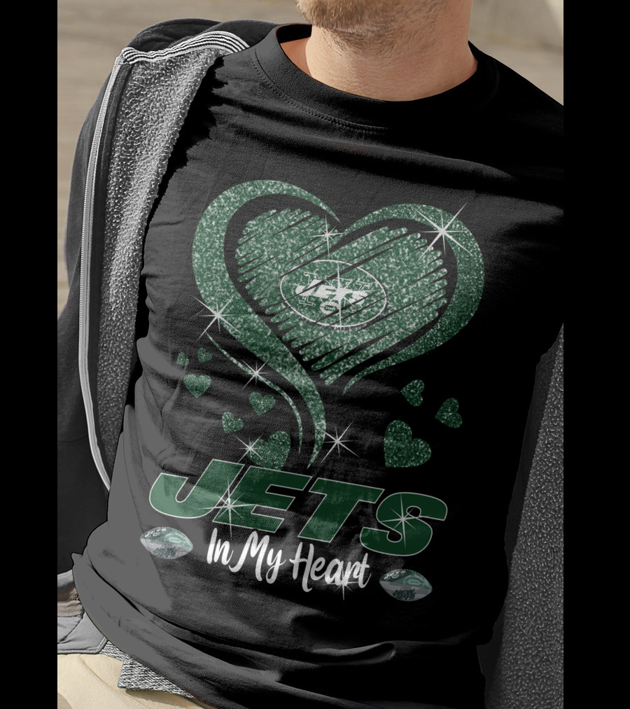 Jets In My Heart New York T-Shirt