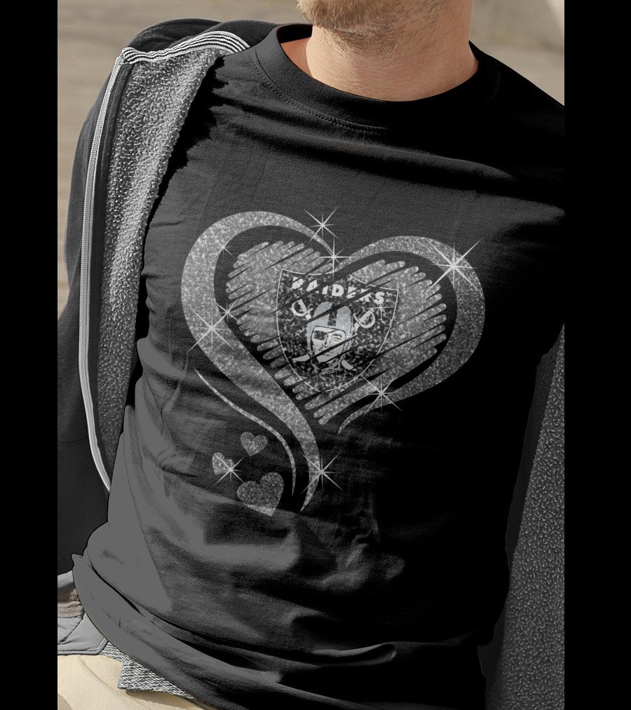 Heart Diamond Raiders Sparkling T-Shirt