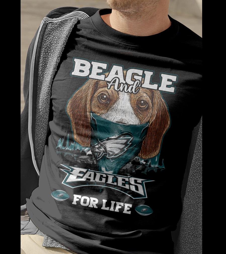Beagle And Eagles For Life T-Shirt