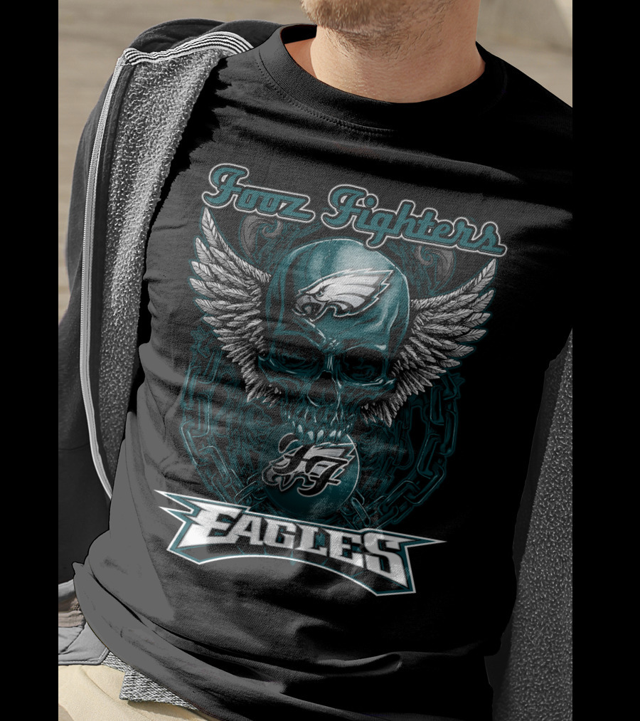 Foo Fighters Philadelphia Eagles 47 T-Shirt