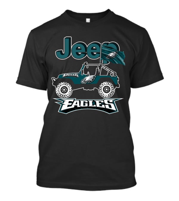 Jeep Eagles Philadelphia Team Fan T-Shirt
