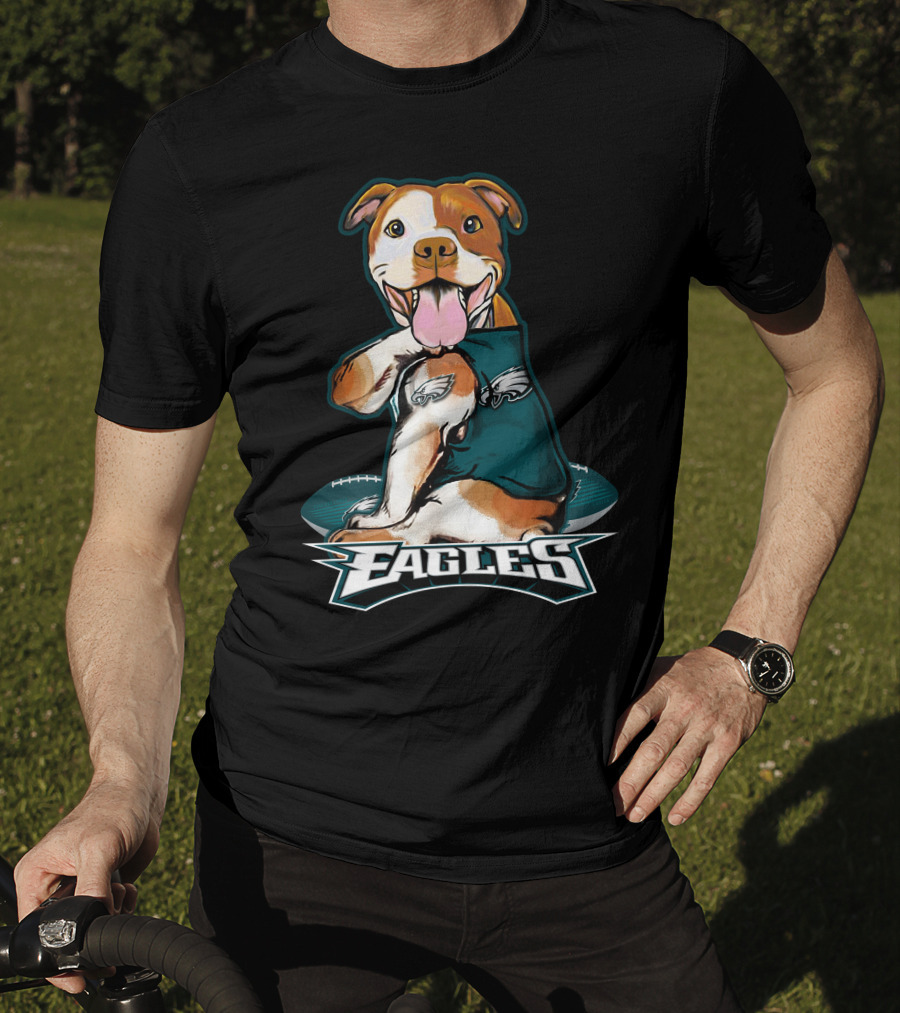 Pittbull Eagles Football Philadelphia T-Shirt