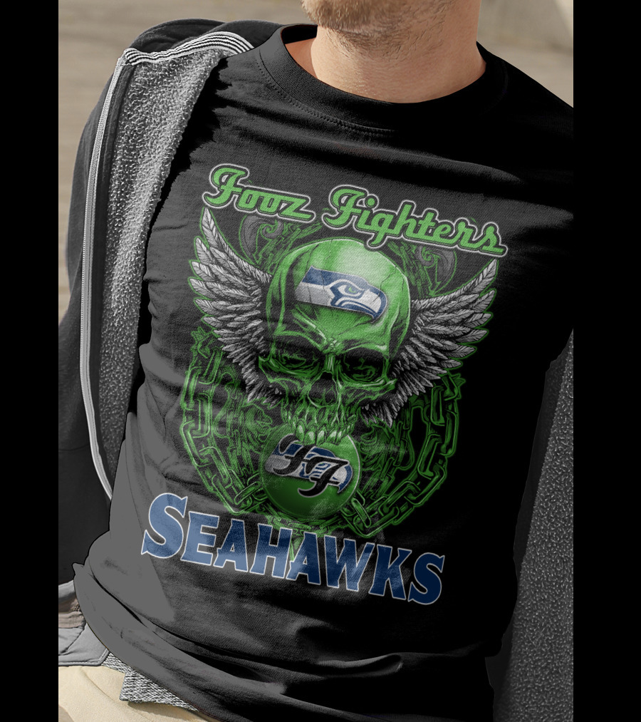 Foo Fighters Seattle Seahawks T-Shirt