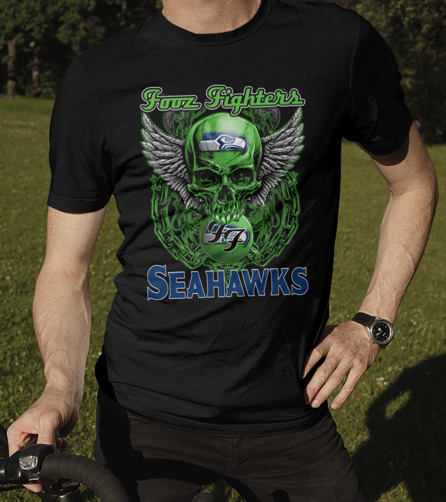 Foo Fighters Seattle Seahawks T-Shirt